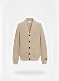 Merino Wool - Shawl Neck Cardigan